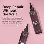 L'ANGE HAIR Hydro Therapy 7 Second Instant Repair Treatment | Lamellar Technology | Hydrates | Detangles | Smooths Strands | Reduces Frizz | Paraben-Free | Safe for Color-Treated Hair