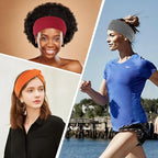 12 Pcs Stretchy Sport Headbands for Women,Absorbed Sport Headband Soft Twist Knotted Headbands for Yoga, Workout Daily Life