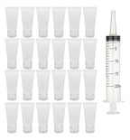 (24pcs per pack) 100ml CLEAR Empty