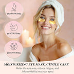 Under Eye Patches (24 Pairs) - Stocking Stuffers, Gifts for Women- 24K Gold Under Eye Masks for Dark Circles, Puffy Eyes, Undereye Bags, Wrinkles - Rejuvenating & Revitalizing Eye Skincare Treatment