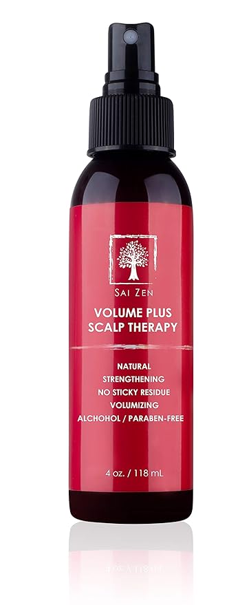 Volume Plus Scalp Therapy Spray | Post-Shower Hair Strengthening Formula | Made in USA |Alcohol and Paraben Free, 4 oz.