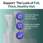 Shapiro MD Hair Growth Experts Natural Hair Kit for Thicker, Fuller, Healthier Looking Hair - Including Shampoo, Conditioner and Leave-In Daily Foam (4 Month)