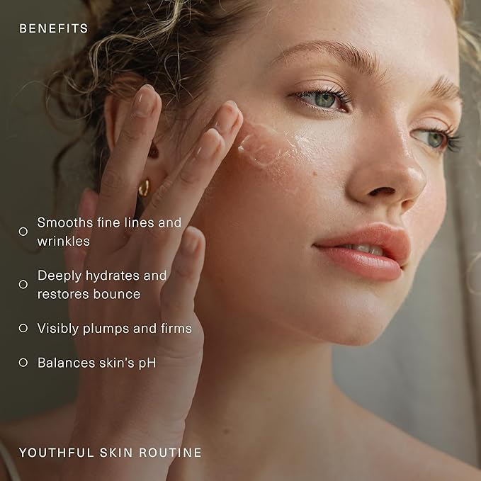 Oak Essentials Youthful Skin Routine Set | 4-Step Skin Renewal Kit with Peptide Serum, Face Polish, Cleansing Milk & Moisture Balm