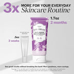 LilyAna Naturals Eye Cream for Dark Circles and Puffiness, Under Eye Cream for Wrinkles and Bags, Anti Aging - helps Improve Dryness; for Sensitive Skin - 1.7 oz - Made in USA