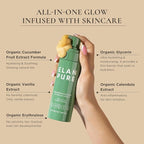 Non Toxic Gradual Self Tanner - Organic Tanning Foam - Long Lasting Natural Looking Tan - Streak Free Smooth Application - Plant Based Ingredients - Vanilla