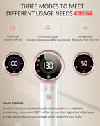 Hair Dryer, AI Smart 160000 RPM High-Speed Brushless Motor Plasma Ion AI Blow Dryer with Diffuser for Fast Drying, Professonal 4Temp/3Speed Thermo-Control Lightweight AI Hairdryer for Women Men Travel