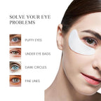 O2M Oxygen Eye Mask for All Night Repair -Under Eye Gel Patches, 8 Hours Oxygen Treatment-Reduce Wrinkles, Eye Bags, Puffiness, Dark Circles -Skin Care Products（6 Pairs