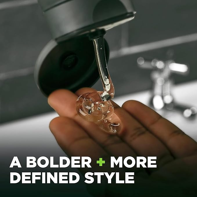 DOVE MEN + CARE Styling Gel 3 count Hair Taming Gel for a Strong Hold Hair Styling Product for Thicker and Healthier Looking Hair 7 oz