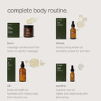 Maude Wash pH Balanced Moisturizing Body Wash & Bubble Bath - Unisex Sandalwood & Eucalyptus Shower Gel With Vitamin C - Full Body Skin Care Products & Bathtub Accessories - No.3 Green Room (12 fl oz)