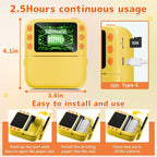 Instant Print Camera for Kids, Christmas Birthday Gifts for Girls Boys, 1080P Instant Digital Print Cameras for Toddler,Portable Toy for 4 5 6 7 8 9 10 Year Old Girl with 32GB SD Card，Yellow