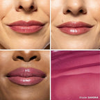 OFIR Hue Hydrator Sheer Lip Jelly | Luminous Gloss Shine Formula With Apricot Oil, Coconut Oil, Vitamin E for Subtle Color | Vegan, Cruelty Free Hydrating lip Balm | Sangria - Rich Berry, 0.135 Fl oz