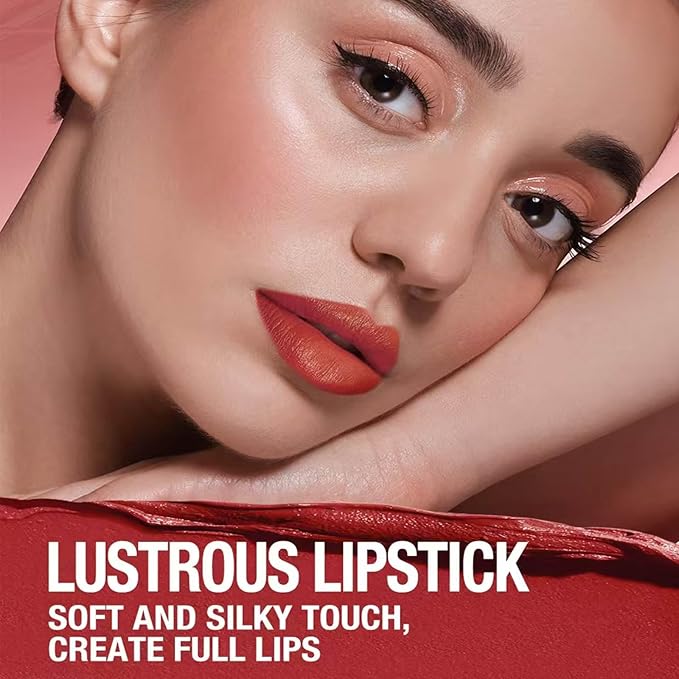 Matte Lipstick For Women Girls 24Hr Wear Waterproof Long Lasting Hypoallergenic Lipsticks - Lightweight Non-Drying, Fade-Resistant Formula 12 Trendy Colors for Daily Use Vegan & Cruelty-Free 08 (08)