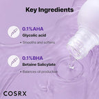 COSRX AHA/BHA Treatment Toner 5.07 fl.oz/ 150ml, Facial Exfoliating Spray for Whiteheads, Pores, & Uneven Skin, Korean Toner, Korean Skin Care, Stocking Stuffers, Gifts for Women, Holiday Gifts