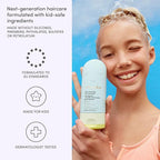 Evereden After Swim & Sports Kids Shampoo: With Cleansing Clay | Detoxifies Hair & Scalp from Chlorine, Dirt, and Sweat | Clean & Vegan Kid Shampoo for Daily Use and Any Hair Type