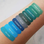 Aromi Teal Matte Liquid Lipstick - Turquoise, Blue Green Lip Color, Vegan and Cruelty-free Makeup, Waterproof, Long-lasting (Mermaid Vibes)
