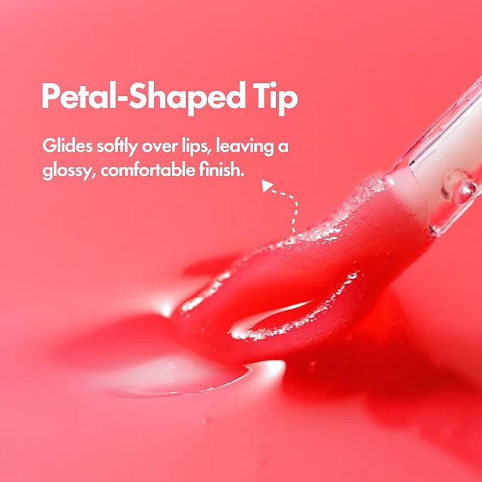 Blanc Essential Lip Oil - 50HR Moisturizing, Hydrating & Color Changing Korean Tinted Lip Oil Gloss Makeup with 6 Plant Extracts - Lightweight, Non-Sticky Finish 0.15 fl oz (#03 Apricot)