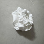 3 Pieces Satin Scrunchies Set for Hair No Crease Elastic Hair Ties for Women and Girls (White)