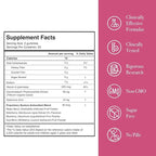 Glotrition HairRx Gummies – Hair Growth Gummy for Women – Powerful Hair chew for Women & Hair Vitamins for Stronger, Thicker Hair & Healthy Skin – 60 Vitamin Gummy