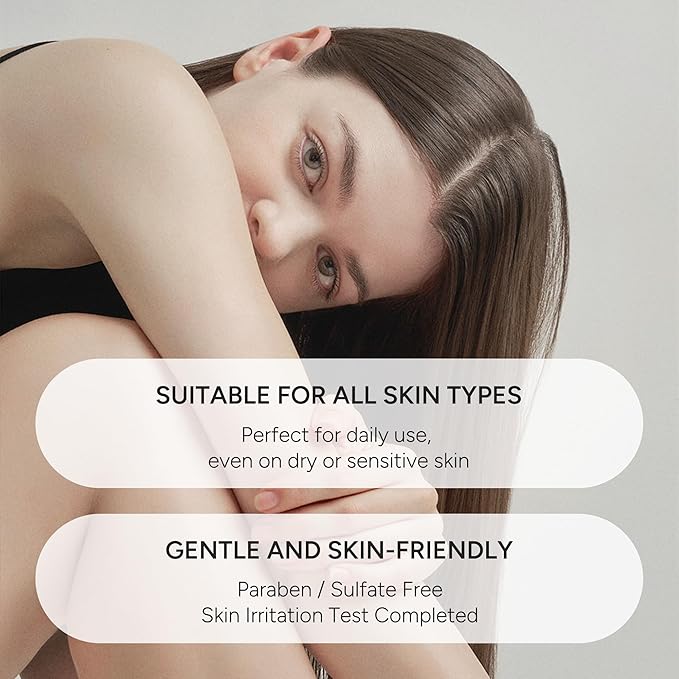 Korean Body Wash with Hyaluronic Acid & Aloe – Hydrating Moisturizing Cleanser for All Skin – Infused with Natural Extracts – Paraben & Silicone-Free – Sweet Fresh Pear, 500ml / 16.9 fl oz