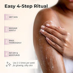 Silk Peptide Body Polish Gentle Exfoliant - Honey & Coconut Body Scrubs with Shea Butter, Exfoliants & Hydrating Oils for Smooth, Glowing Skin – Deep Moisturizing & Radiance Boosting Formula