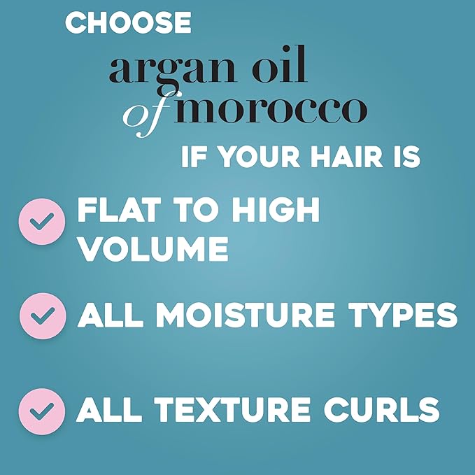 OGX Argan Oil of Morocco Curling Perfection Curl-Defining Cream, Hair-Smoothing Anti-Frizz Cream to Define All Curl Types & Hair Textures, Paraben-Free, Sulfated-Surfactants Free, 6 oz (Pack of 2)