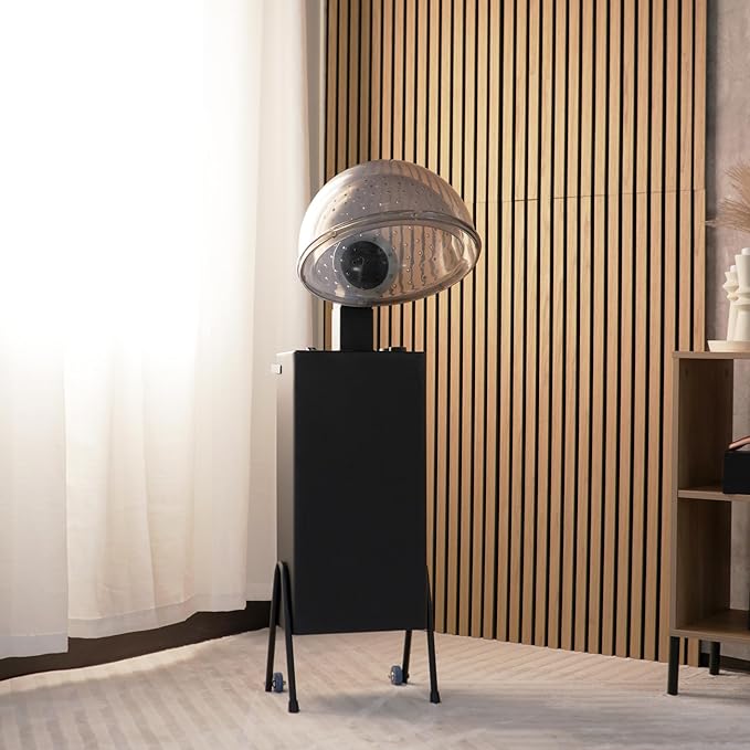 SKINACT Hooded Conditioning Hair Dryer 1150W with Stand, 60-Minute Timer, Temperature Adjustable, Angle & Height Adjustable Downdraft Hood