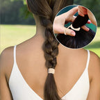 50PCS Large Blonde Hair Ties, Seamless Hair Bands, Soft Elastic Hair Ponytail Holders, No Damage, 2 Inch in Diameter