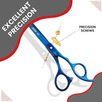 Hair Cutting Scissors -Sharp Razor Edge Blade Hair Shears Series - 6.5" With Fine Adjustment – Stainless Steel Hair Scissors Professional For Men, Women & Babies