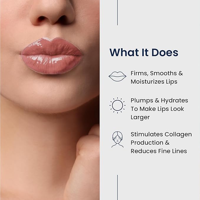 Agelyss Lip Plumper - Deep Hydration - Lip Volume, Collagen Boost, Plumping - Paraben-Free, Cruelty-Free, Vegan - .14 FL OZ - Pack of 1