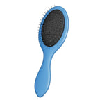 WeiLa Anti-Static Hair Brush Oval, Stainless-Steel Bristles Detangler for Wigs & Hair, ABS Handle (Sea, Regular)