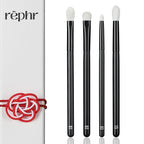 rephr The Core Eye Set – 4 Natural Goat Hair Makeup Brushes for Blending, Shading, Detail & Crease, Handmade in Kumano, Japan