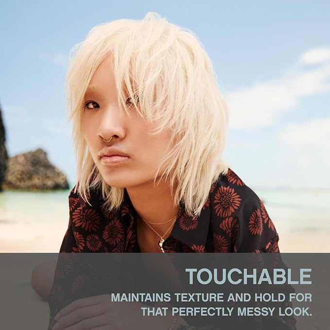 KEVIN.MURPHY TOUCHABLE - Spray Wax Finishing Hair Spray - For All Hair Types - Hair Styling for Texture & Hold - Long Lasting - With Milk Thistle & Carrot Seed Oil - 250 mL / 8.4 fl oz