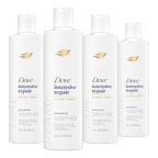 Dove Shampoo 4 count Intensive Repair for Damaged Hair with Bio-Protein Care Technology and Amino Serum 12 Fl Oz