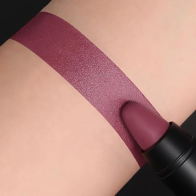 FOCALLURE Ultra Chic Lipstick,Rich Vitamin E Lip Crayon,Lightweight Color without Drying or Fading,Long Lasting Waterproof Lips Makeup,DARE YOU