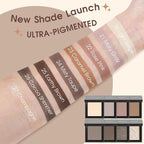 UCANBE Earthy Brown Single Matte Eyeshadow – Highly Pigmented, Long-Lasting Neutral Mini Eye Shadow Makeup Palette for Everyday Looks & Smokey Eyes