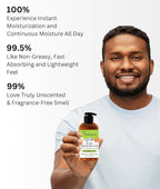 RaGaNaturals Natural Unscented Body Lotion for Dry Skin with Shea Butter and Vitamin E & B5 - Hydrating, Nourishing, Fragrance Free Hand Moisturizer With Organic Essence - For Women, Men, Kids - 8 Oz