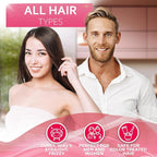 Rice Water Shampoo and Conditioner Set - Sulfate Free for Thin and Fine Hair - Fuller, Thickening Formula for Women and Men - With Strengthening Saw Palmetto - Anti Thinning, Volumizing for Thick Hair