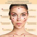 2023 Upgrade Contour Stick, 2 Colors Double-end Contour Stick,