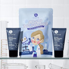 Luseta Scalp-Balancing Shampoo and Conditioner Set for Women, Reducing Build-up with Salicylic Acid, Anti-Dandruff Shampoo for Men, Clarifying Shampoo for Refreshing, pH-Balanced, 2 x 1.01 Fl Oz