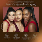 Makari Naturalle Intense Extreme Body Lotion SPF15 (17.6 oz) | Toning Body Lotion for Dry to Normal Skin Types | Brightens Complexion and Helps Fade Marks | Soothes and Conditions with Shea Butter