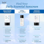 belif Dew Guard - Daily Mineral sun SPF 50 Hydrating Niacinamide Sunscreen (1.69 fl. oz) - Daily Broad Spectrum, Reduces Redness, No-White Cast, Non-Greasy, Korean Skincare