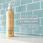 SIMPLY SMOOTH Xtend Keratin Replenishing Calming Balm Smoothing Or Curling Balm 1-Day Frizz Free Blowout Infused with Collagen To Repair Dry, Damaged, Unmanageable Hair 8.5 Oz.