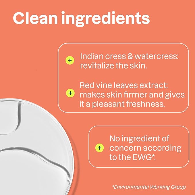 ATTITUDE Body Wash, EWG Verified Shower Gel, Dermatologically Tested, Plant and Mineral-Based, Vegan Personal Care Products, Red Vine Leaves, 16 Fl Oz