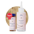 eSalon Permanent Hair Color & Hair Dye Complete Kit - Personal Colorist Kit for Up To 100% Gray Coverage for All Hair Types - Professional-Grade Ammonia-Free Hair Dye (Lightest Blonde 10N)