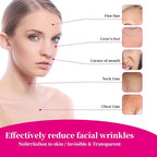 11 PCS Reusable Wrinkle Patches, Silicone Patches for Wrinkles, Forehead Wrinkle Patches to Reduce Fine Wrinkles Smile Neck Chest Lines Anti-Ageing