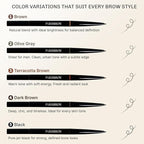 PARISBROW Slim Brow Pencil 04/Dark Brown Eyebrow