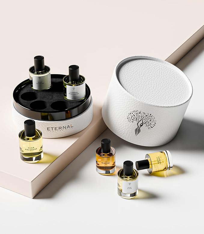 Eternal perfume oils Gift Set 6 Pcs Exquisite Scents Inspired by Iconic Fragrances Long Lasting perfumes for women Alcohol Free perfume for men Unisex Perfume Gift Set travel size womens Perfumes