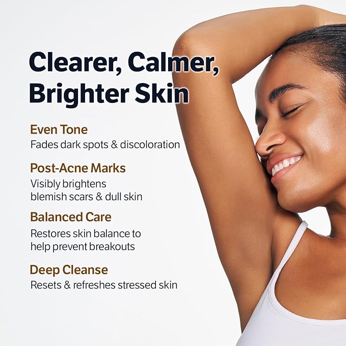 SUNGBOON EDITOR Kojic Capsule Brightening Cleanser | Low pH Gentle Gel Face Wash | Encapsulated Kojic Acid, Turmeric & Niacinamide for Dark Spots, Acne & Blackhead | Korean Skincare, Stocking Stuffers