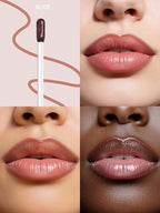 Lip Stain Peel Off Lip Liner Stain with Tweezer, Long Lasting Matte Lip Tint Tattoo, Highly Pigmented Color Lip Makeup, Waterproof Lipstick, Transfer-proof Lipstain for Women, Nude