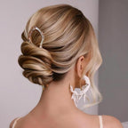 4 Pcs French Hair Pin Color Mixing French Hair Pins for Women French U Shaped Prestiges Hairpin for Thin Thick Hair Women Vintage Hairstyle Accessories